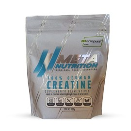 Meta Nutrition, Creatina Monohidratada Alemana Creapure®, 300g, 60 servicios.