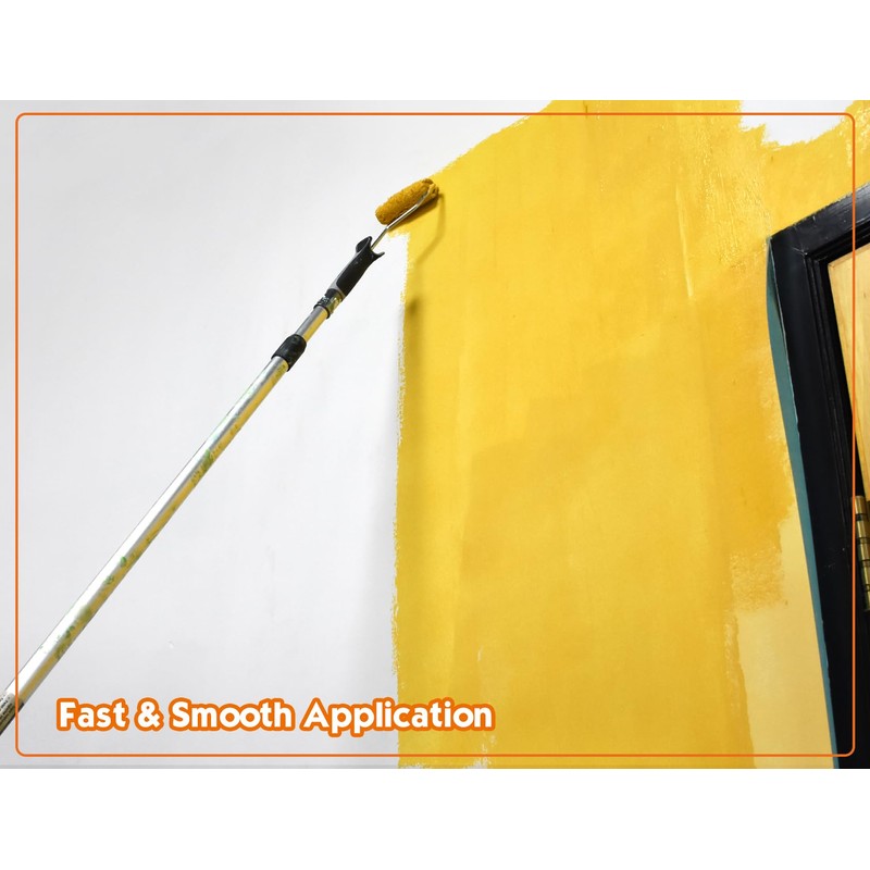 ROLLINGDOG 4" Small Roller Frame - 3/4" Core Frame with