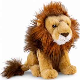 Carl Dick Lion sitting 25cm, Plush Toy, Soft Toy, Stuffed Animal 3677