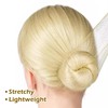 Quacc 20 PCS Bun Hair Nets Women Stretchy Lightweight Elastic