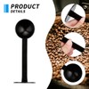 Tabanzhe Coffee Scoop and Tamper,2 in 1 Coffee Bean Pressing