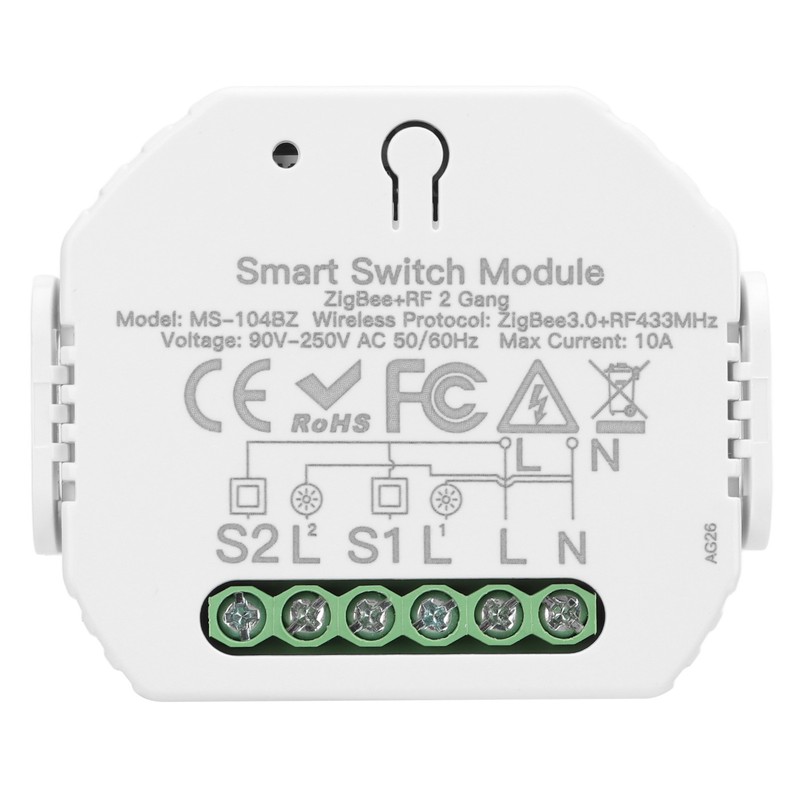 Smart Dimmer Switch Module 2 Way Dimming APP Control Switch
