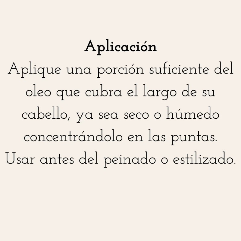 Aceite Para El Cabello 3 En 1 Terramar 98ml +