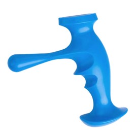 MagiDeal Manual Trigger Point Massage Tool T Shaped for Women Men Ergonomic Design Nylon Relax for Deep Tissue for Full Body Shoulder, Blue