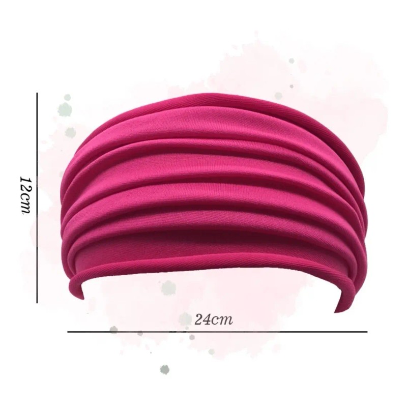 Diadema Para Cabello Flexible Scrunchie Banda De Tela 1pz