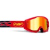 1 FMF POWERCORE Goggle Flame Red - Mirror Red Lens