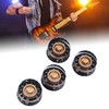 4PCS Electric Guitar Bass Knobs Potentiometer Knob Caps for Volume