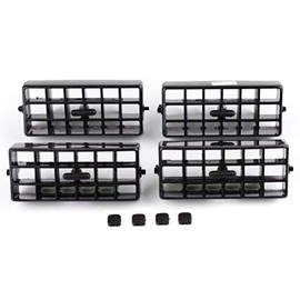 PartsPro - Dashboard Air Vent Heater Grill Set Replacement for 1986-1997 Nissan Navarra D21/D21U Hardbody Pickup Vents