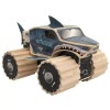 Monster Jam Event Exclusive Grave MEGALODON Build Truck Project Set,