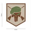 VAN OS Emblem 3D Rubber Patch Commando Punisher