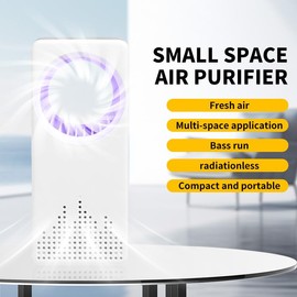Mini Air Purifier for Bedroom with HEPA Filter, Quiet HEPA Air Purifiers for Home, Office, Car, Desktop, Compact AirPurifier with USB, Removes Dust, Smoke, Pet Dander,Odours, Ideal for Better Sleep