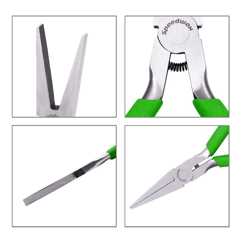 SPEEDWOX Flat Pliers, No Guru, 5.3 inches (134 mm), Micro