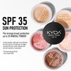 KYDA Mineral Powder, SPF 35 Translucent Shimmer Loose Setting Powder,