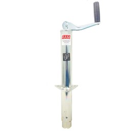 Southwest Wheel 2,000 lbs top Wind RAM Zinc A-Frame Trailer Jack
