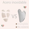 Gua Sha Herramienta de Masaje de Acero Inoxidable Guasha