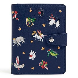 Vera Bradley Women's Passport Wallet, Snow Globe Motifs, One Size