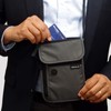 TRAVELiO Passport Holder Men & Women RFID Blocking Hidden Travel
