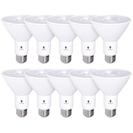 10 Pack PAR30 Outdoor LED Flood Light Bulb 12W 100 Watt Equivalent 900 Lumens Dimmable Waterproof E26 5000K Daylight LED Flood Light Bulbs for Security Led Spotlight Bulb Led Recessed Light Bulbs