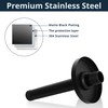 DOLGABA Straight Shower Arm with Flange, Ceiling Mount 6" Rainfall