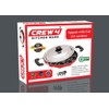 CREW4 Aluminium, Non-Stick Appam Patra Rolux Red Ponganalu Maker Paniarakkal