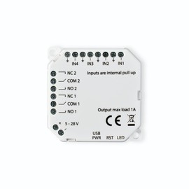 frient IO Module | Input/Output Module | Smart Home Connectivity Module | Smart Home Interface for Wired Devices | Zigbee | Works with Homey, Home Assistant and SmartThings