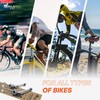 IMPALAPRO Bike TITANIUM Bike Quick Release Skewers Ultralight for MTB
