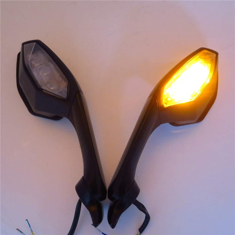 HTTMT- MT252-031- Rearview Mirror LED Turn Signal Light For YZF