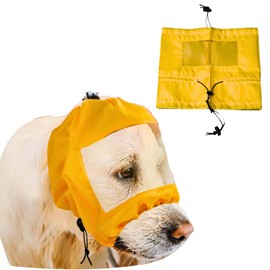 Pawcratean Adjustable Dog Pet Shower Cap Bath Cap Waterproof Ears Covers Overhead Ears Protection