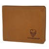 GERMANUS Max Leather Wallet, Light brown, Classic