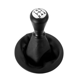 DOMENICA 5-Speed Gear Knob Gear Stick with Gear Stick Cuff Compatible with Peugeot Partner 2008-2022 Citroen Berlingo III MK3