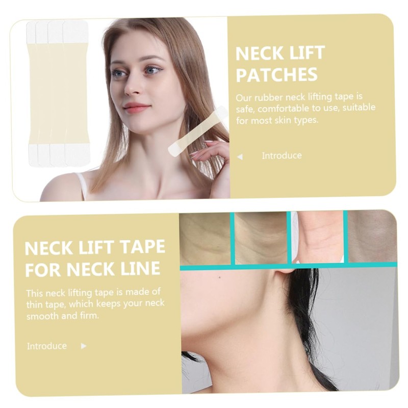 Baluue Sets Neck Wrinkles Lift Patches Neck Skin Tape Women's