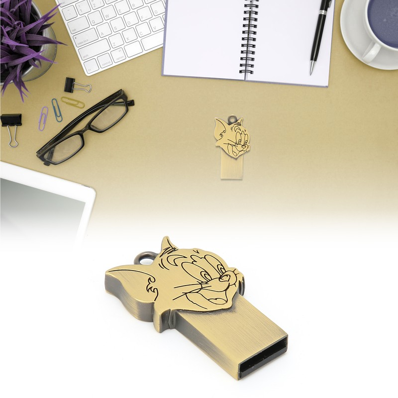 USB Flash Disk Portable Waterproof Metal 2.0 Drive Storage Memory