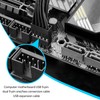 PLEASANTLY PC Power Switch Splitter, 9-Pin Motherboard Jumper Splitter, 1