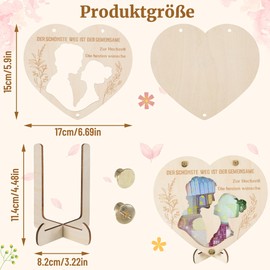 Wedding Money Gift, Creative Wedding Gift for Bride and Groom Set with Hollow Pattern, Wedding Money Gift for Wedding Best Wishes