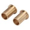 2Pcs Bell Crank Throttle Shaft Linkage Bushings Brass Rustproof for