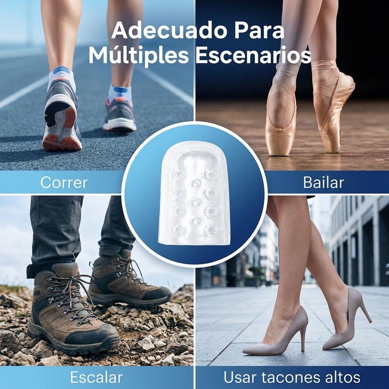 40 Pcs Protector para Dedos de Los Pies, Protector de