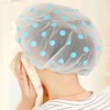Shower Cap Bathroom Bathroom Bath Vinyl Beauty Salon Perm Cap 4ea