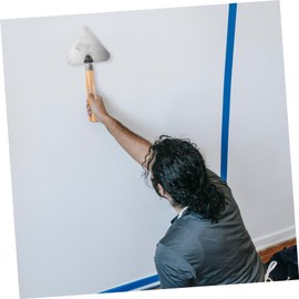 KONTONTY 2Pcs Multifunction Plastering Trowel Comfortable Handle Non Slip Design for Bricklaying Masonry Repairs Durable Construction