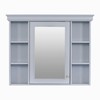Udorich Wall-Mounted Bathroom Storage Cabinet with Mirror, Ample Space for