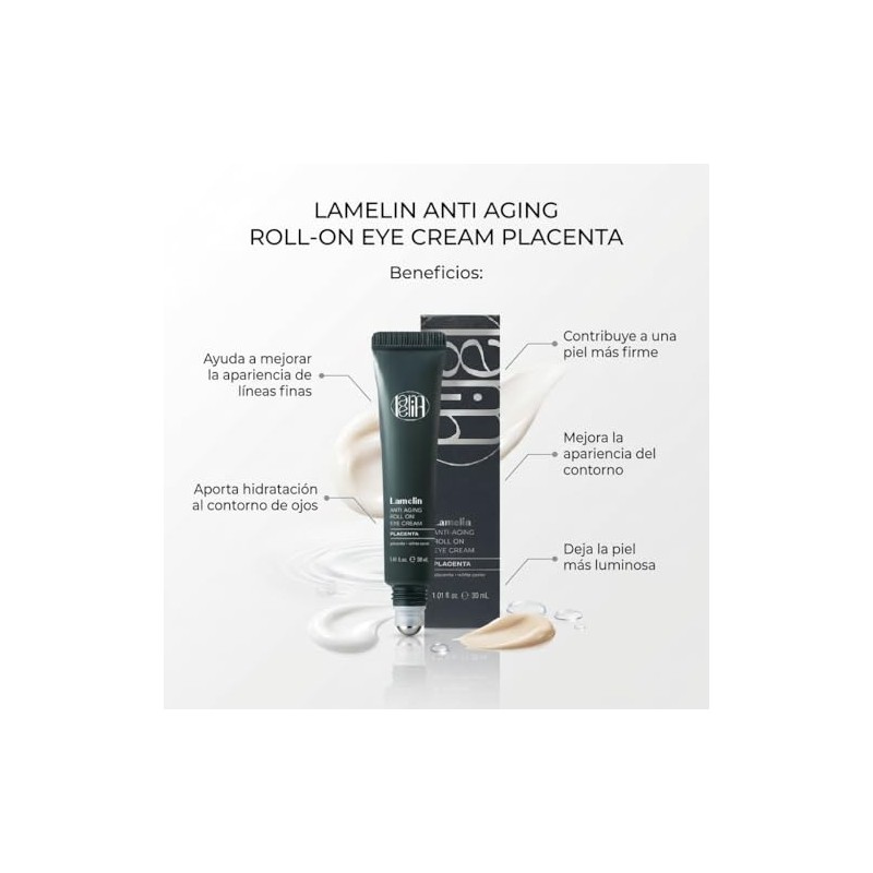 Lamelin Anti Aging Roll On Eye Cream Placenta