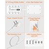 2 Prong Power Strip, OKLEEIC 2 Prong to 3 Prong