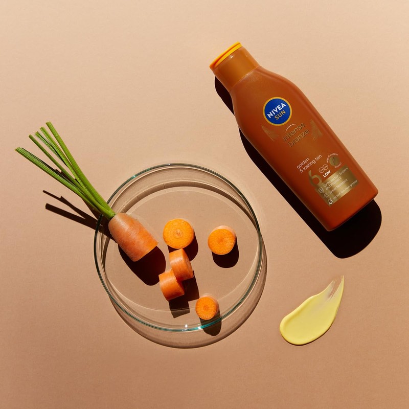 NIVEA Sun Intense Bronze Carotene Sun Lotion SPF 6 200