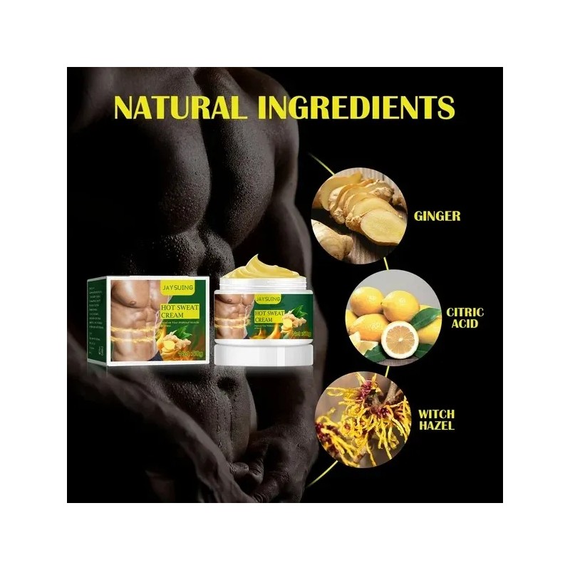 Jay Crema Quemadora Grasa Abdomen Gengibre Adelgazar