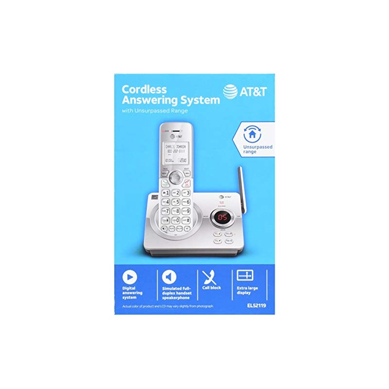 AT&T EL52119 Cordless Answering System