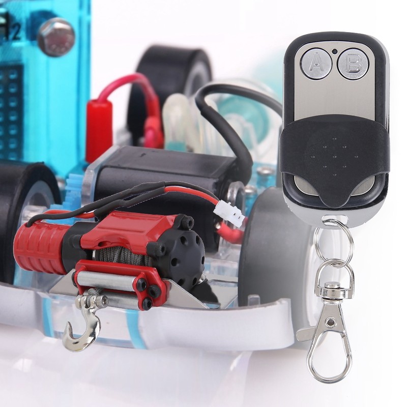 Winch Remote Control Controller Kit Fit for SCX10 TRAXXAS TRX4