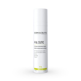 Dermaceutic Hyal Ceutic Intensive 24 Hour Moisturising Cream with Hyaluronic Acid, Aloe Vera, Vitamin E and Jojoba Oil - Anti-Ageing Face Cream - 40 ml