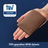 LOGAN & BARNES Zurich Men's Mini Wallet with TÜV Tested