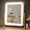 Gvnkvn Lighted Makeup Mirror, Hollywood Vanity Mirror with Lights, Three