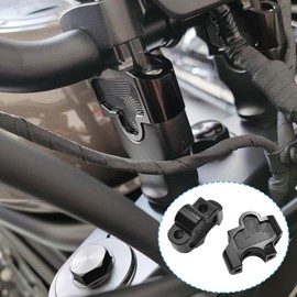 SHINKXMT Handlebar Riser 32mm Fits Ho&nda Rebel CMX 500 Rebel 500 CMX300 CMX 1100 Accessories 2017 2018 2019 2020 2021 2022 2023 2024 Handlebar Height Moves Up Backward Adapter Clamp