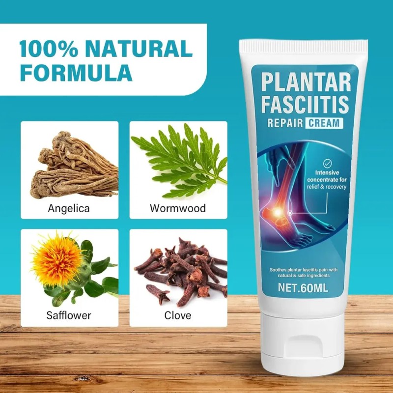 Z Nuevo Crema Para Fascitis Plantar, Fórmula Suave Y Y